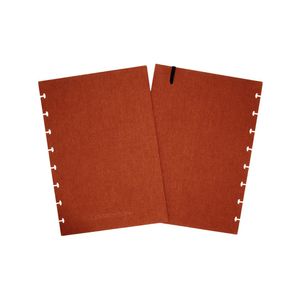 Correctbook losse omslag A5 Linnen Hardcover Rusty Red
