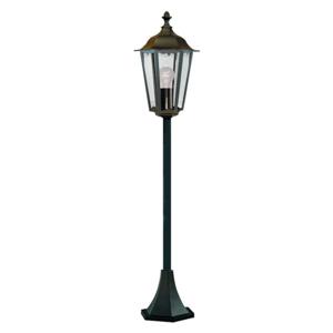 Searchlight Klassieke tuinlamp Alex zwart 82504BK