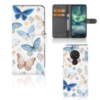 Telefoonhoesje | Met pasjeshouder | voor Nokia 7.2 | Nokia 6.2 Vlinder