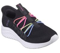 Hands Free Slip-ins® kinderschoenen: Ultra Flex 3.0 - Bungee Fun - Skechers zwart