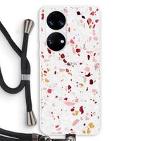 Terrazzo N°9: Huawei P50 Transparant Hoesje met koord