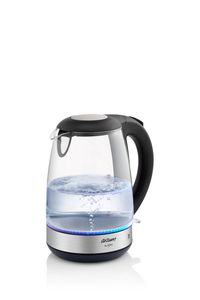 Arzum AR3071 waterkoker 1,7 l 2200 W Zwart, Staal