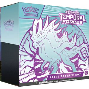 Pokémon TCG Scarlet & Violet Temporal Forces Elite Trainer box Walking Wake