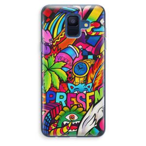 Represent: Samsung Galaxy A6 (2018) Transparant Hoesje