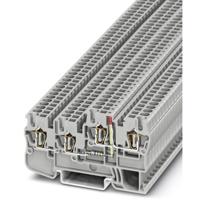 Phoenix Contact STIO 2,5/3-2B/L-LA24GN/O-M 3209031 Initiator- en actuatorklem Aantal polen: 4 0.08 mm² 2.5 mm² Grijs 50 stuk(s)