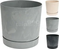 Bloempot Tubo Betonlook Ø24cm Assorti 1st