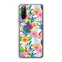 Tropisch 2: Sony Xperia 10 III Transparant Hoesje