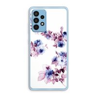 Waterverf bloemen: Samsung Galaxy A52 Transparant Hoesje