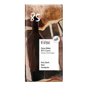 Chocolade puur delicaat 85% Santo Domingo - 100 gram