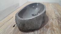 Riviersteen waskom RXL250325, 69x35x15 cm