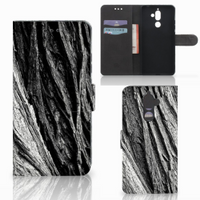 Book Style Case Nokia 7 Plus Boomschors Grijs - thumbnail