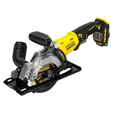 115 mm borstelloze cirkelzaag - 18V - 4.500 tpm, 2 zaagrichtingen, LED - V20-serie - STANLEY FATMAX, SFMCS515B-XJ
