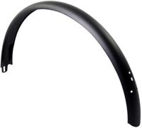 Spatbord, achter. breed, mat zwart, oa voor Transportfietsen