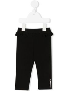 Givenchy Kids legging à volants - Noir