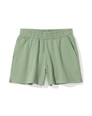 HEMA Dames Sweatshort Lichtgroen (lichtgroen)