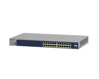 NETGEAR GS724TPv3 Managed L2 Gigabit Ethernet (10/100/1000) Power over Ethernet (PoE) Grijs - thumbnail