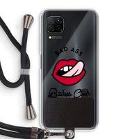 Badass Babes Club: Huawei P40 Lite Transparant Hoesje met koord