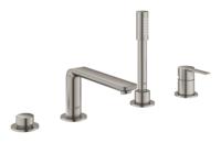 Badrandcombinatie GROHE Lineare New Viergats Supersteel