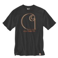 Carhartt Graphic Black T-Shirt Heren - thumbnail