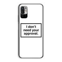 Don't need approval: Xiaomi Redmi Note 10 5G Transparant Hoesje