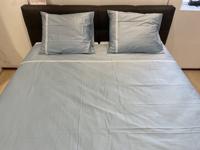 Lysdrap Limbus Lichtblauw dekbedovertrek