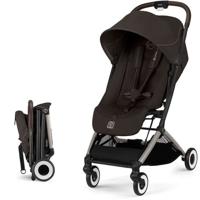 CYBEX - Passeggino ultracompatto e confortevole - ORFEO - 4 ruote - Marrone cioccolato