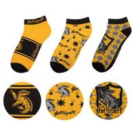 Harry Potter Enkel Sokken Set van 3 Hufflepuff