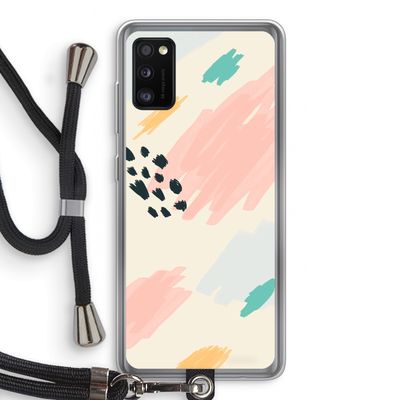 Sunday Chillings: Samsung Galaxy A41 Transparant Hoesje met koord