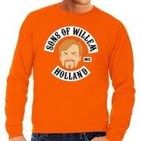 Sons of Willem sweater oranje heren 2XL  -