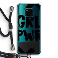 Girl Power #2: Huawei Mate 20 Pro Transparant Hoesje met koord