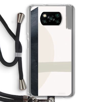 Baca: Xiaomi Poco X3 NFC Transparant Hoesje met koord