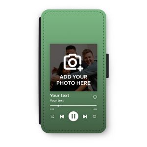 Music Player: iPhone XS Flip Hoesje