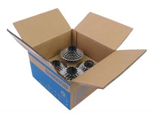 Shimano cassette 7 speed hg41 11-28t zilver (werkplaatsverpakking á 10 stuks)