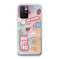 Positivity: Xiaomi Redmi 10 Transparant Hoesje