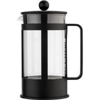 bodum BRS/PL PRESS KENYA Cafetière Transparant, Zwart Capaciteit koppen: 8