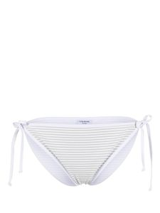 Thom Browne bikini à rayures - Gris