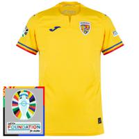 Roemenië Shirt Thuis 2023-2024 + Euro 2024 Badges