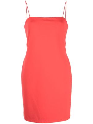 alice + olivia robe Nelle à fines bretelles - Rouge
