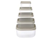 SILVERCREST Vershouddozenset 5-delig (Rechthoekig, Beige)