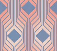 AS Creation Retro Chic - Blauw - Retro - 395322