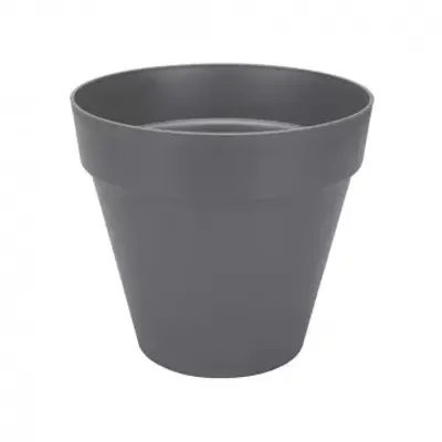 Pot loft urban rond d25cm antrciet