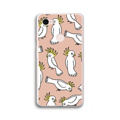 Papegaai: Google Pixel 3 XL Transparant Hoesje