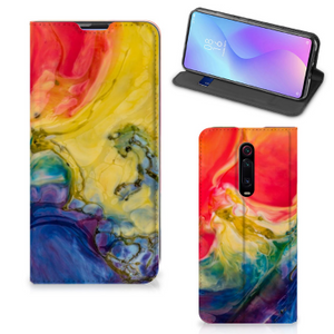 Bookcase Xiaomi Mi 9T Pro Watercolor Dark