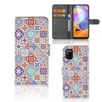 Samsung Galaxy A31 | Bookcase | Tiles Color