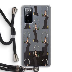 Pop Some Kim: Samsung Galaxy S20 FE / S20 FE 5G Transparant Hoesje met koord