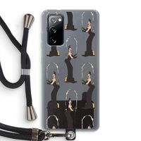 Pop Some Kim: Samsung Galaxy S20 FE / S20 FE 5G Transparant Hoesje met koord