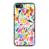 Watercolor Brushstrokes: iPhone 7 Biologisch afbreekbaar hoesje