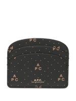 A.P.C. porte-cartes Demi Lune - Noir