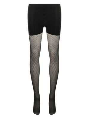 Wolford collants Control Dots - Noir