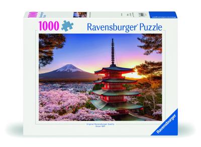 Ravensburger puzzel 1000 stukjes Kersenbloesem bij de Fuji